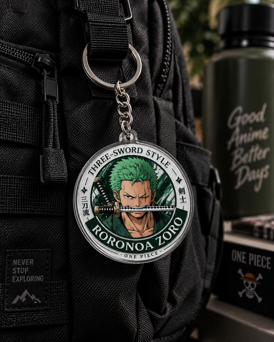 Roronoa Zoro One Piece Keychain