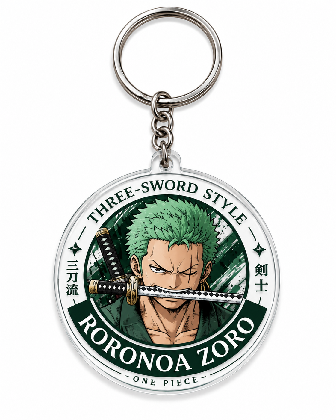 Roronoa Zoro One Piece Keychain