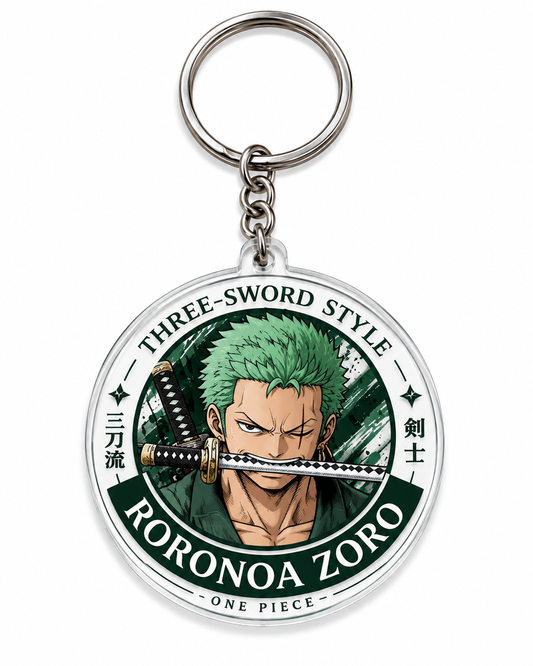 Roronoa Zoro One Piece Keychain