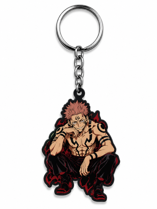 Ryomen Sukuna Jujutsu Kaisen Keychain