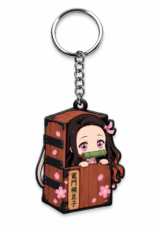 Nezuko Kamado Demon Slayer Keychain