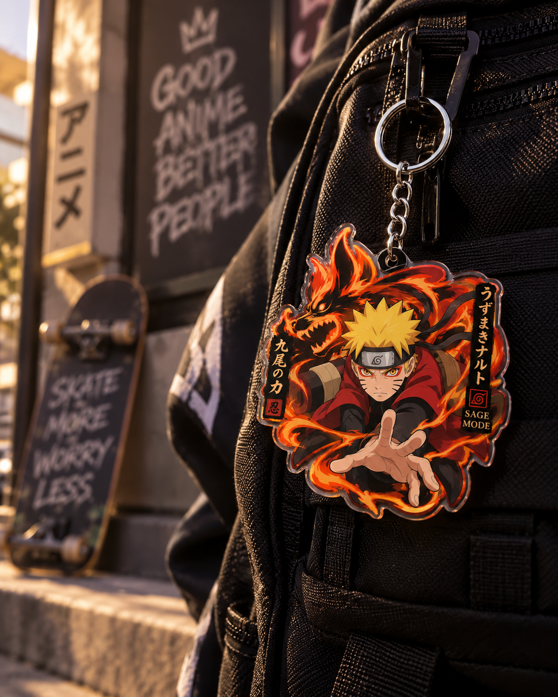 Naruto Uzumaki Shippuden Keychain